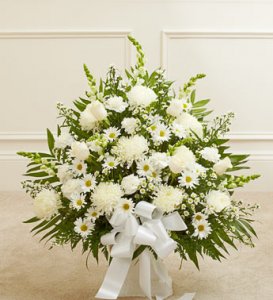 White Sympathy Floor Basket White Sympathy Floor Basket