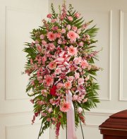 Pink Sympathy Standing Spray Pink Sympathy Standing Spray