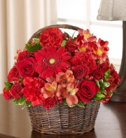 Red Sympathy Basket