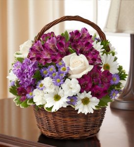 Lavender blessing Basket