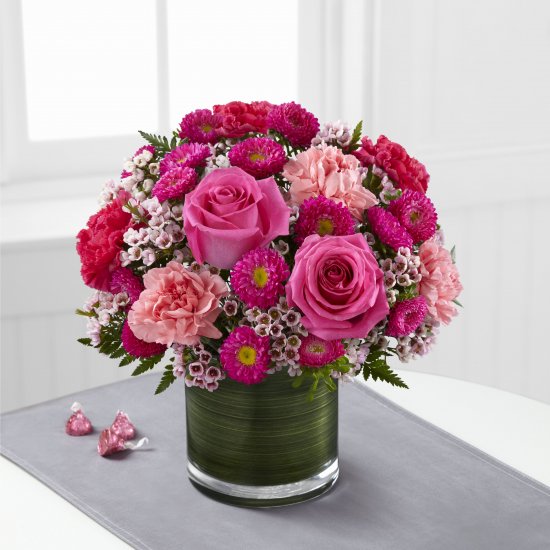 Pink Pursuits Bouquet - Click Image to Close