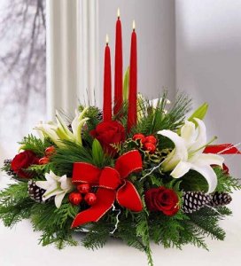 Christmas Holiday Centerpiece