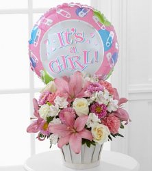It's a Girl Basket