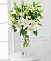 Elegant White Lilies Bouquet  Elegant White Lilies Bouquet