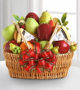 Organic Fruit Festival Basket Organic Fruit Festival Basket