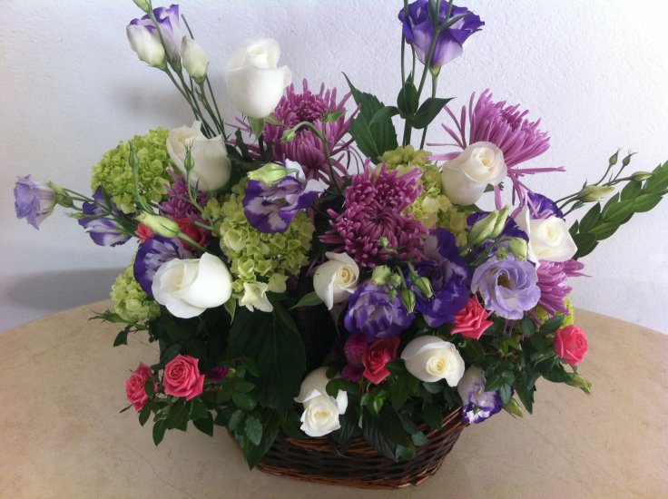 Deep in Purple Basket - Click Image to Close