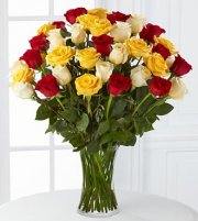 Joyful Luxury Rose Bouquet - 36 Roses Joyful Luxury Rose Bouquet - 36 Roses