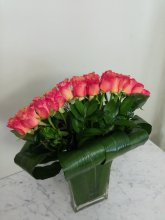 Perfect Line Up Rose Bouquet