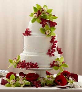Elegant Orchid Cake Decoration Elegant Orchid Cake Decoration