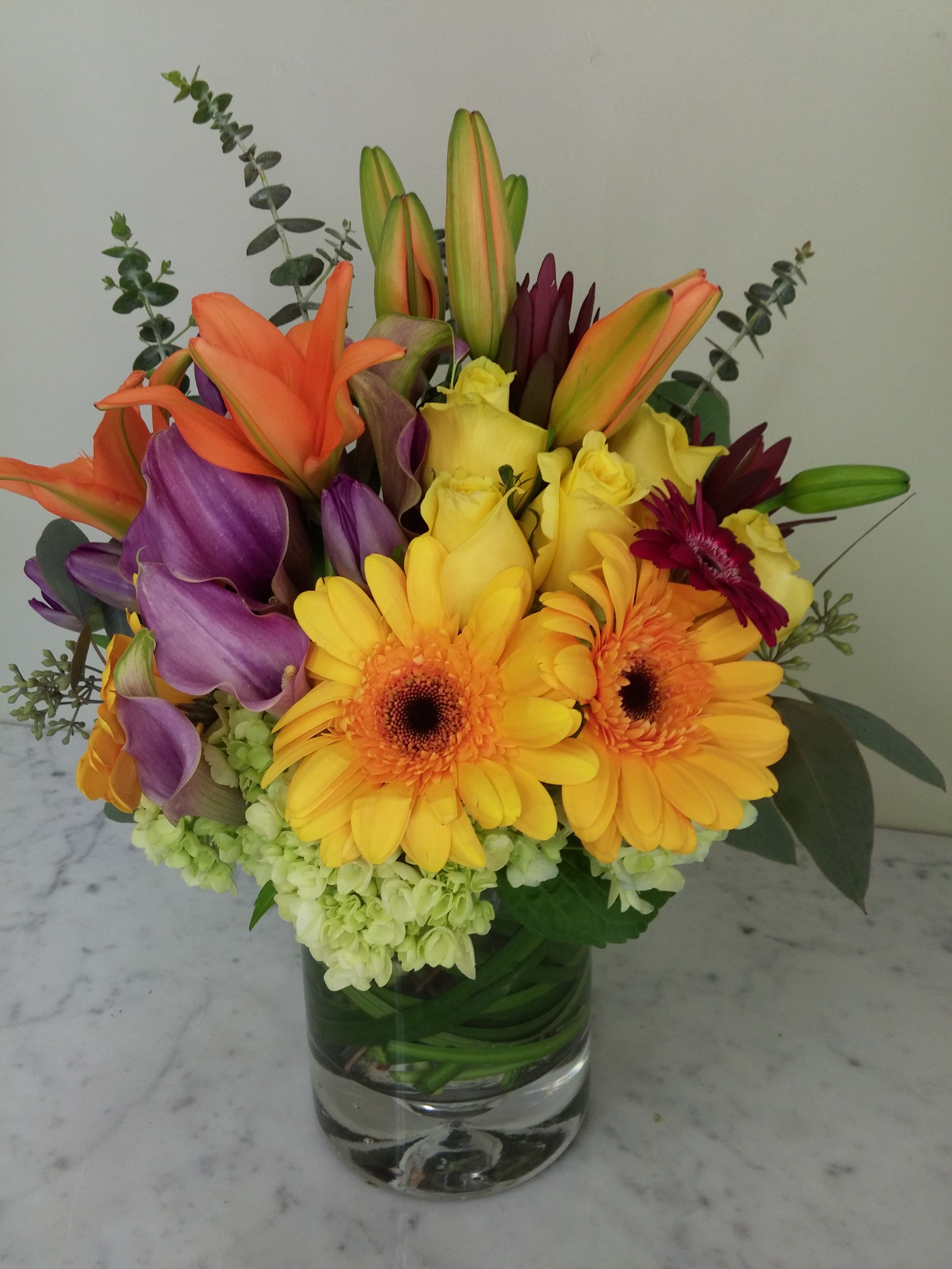 Cheerful Happiness Bouquet Corte Madera Florist Corte Madera, Ca 94904