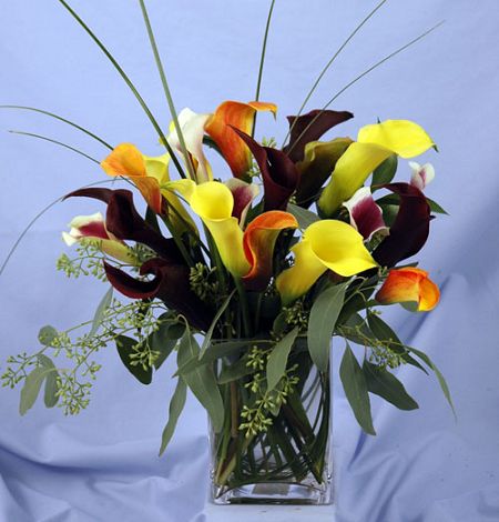 Deluxe Mini Calla Cube - Click Image to Close