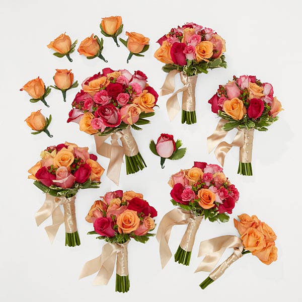 Bright Blush Package 1,249.99 Corte Madera Florist Corte Madera